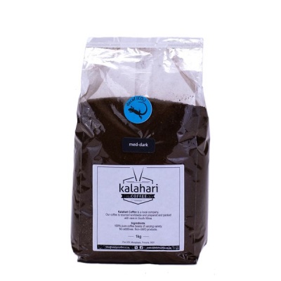 Photo of Kalahari Coffee Gecko CO2 Decaf Ground Coffee 1kg – Medium Dark