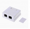 RJ45 CAT6 Junction Box With 2 ports Network Connecter Photo