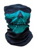 SKA Skull Mask Neckwarmer Black & Green Photo