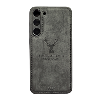 Samsung Cover for Galaxy S22 Plus Luxury Waterproof Deer Cloth Finish
