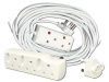 Everlotus Extension Cord 15M Bundle With 6 Way Multiplug And 1 Adapter Photo