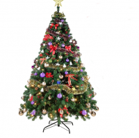 Artificial Green Christmas Tree with Decoration