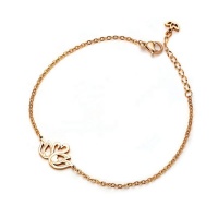 Swan Lovers Rose Gold Bracelet