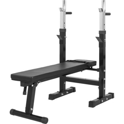 Photo of GORILLA SPORTS SA Gorilla - Weight Bench with Adjustable Barbell Rack