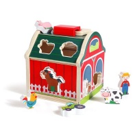 Toyzone Wooden Farm Play Pieces