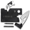 Yowie 10-Piece Multi Tool with Knife - Card Sized Camping Survival Tool Photo
