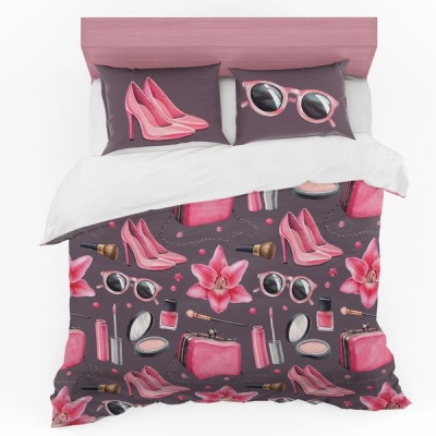 Photo of Print with Passion Pink Fashion Duvet Cover Set