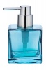 WENKO - Soap Dispenser - Lavit Range - Glass - Transparent Blue Photo