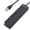 Tuff Luv Tuff-Luv 7 Port USB 3.0 Hub – Black Photo