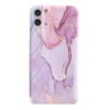 Funki Fish Marble Design Phone Case for iPhone 11 - Pink & Gold Swirl Photo