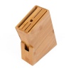 Wooden Bamboo Kitchen Knife Holder Stand Photo