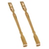 Bamboo Back Scratcher With Massage Wheel Photo