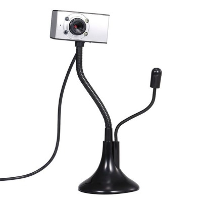 HD Digital 480P Web Camera Plug and Play Free Driver With Light Supplement