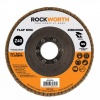 Bulk Pack 5 x Rockworth P40 Zirconia Oxide Flap Disc - 115mm Photo