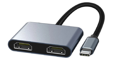 2 1 USB C to Dual 4K 60HZ HDMI Multi Monitor Adapter Converter