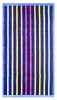 Bunty Jacquard Beach Towel 100x180cms 800gms – Stripe 10 White Photo