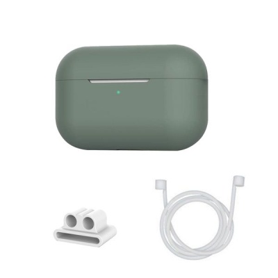 Photo of 3-in-1 Protective Cover Accessories Set for AirPods Pro - Green