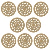 Studeo39 - Laser Cut MDF Coaster Set - Abstract Rose Flower Photo