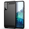 CellTime ™ Galaxy S21 Shockproof Carbon Fiber Design Cover Photo