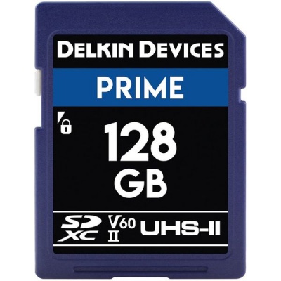 Delkin Devices Prime 128GB UHS 2 SDXC Memory Card