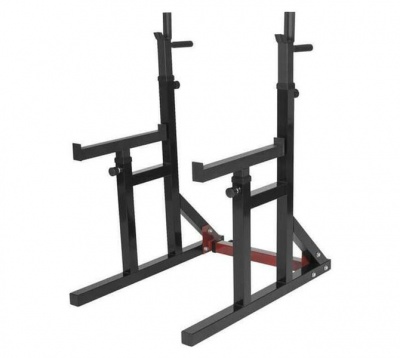 Photo of SuperStrength Multi Squat Rack with Adjustable Shelves