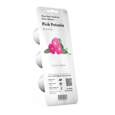 Photo of Click and Grow Pink Petunia Refill for Smart Herb Garden - 3 Pack