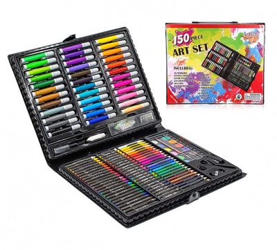 Photo of 150 pieces Portable Inspiration & Creativity Coloring Art Set Painting & Drawing