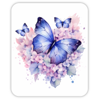 Trendyshop TrendSpire Watercolour ButterfliesHydrangeas Stickers Set of 3