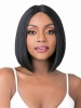2021 Brazilian 100% Human Remy Virgin Hair 10" Bob Wig - Black Photo