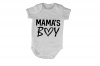 BuyAbility Mama's Boy - Heart - Short Sleeve - Baby Grow Photo