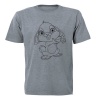 Cute Easter Bunny - Kids T-Shirt Photo