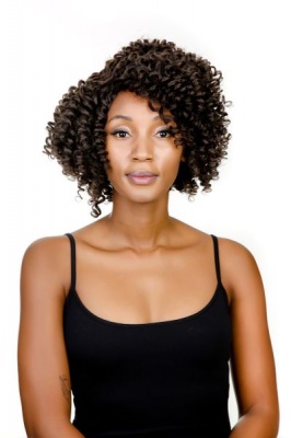 Photo of Magic Short Size Beautiful Synthetic Hair Afro Curl Wig GB Ulrica 4