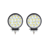 2 piecess 42W Round LED Work Light For Off Road ATV UTV 4WD