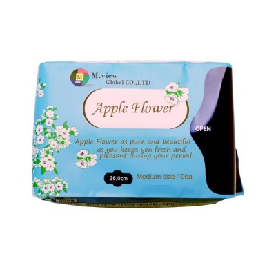 Photo of Apple Flower Sanitary Pad Medium Size
