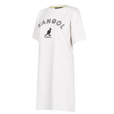 Photo of Kangol Ladies T-Shirt Dress - Oatmeal - Parallel Import