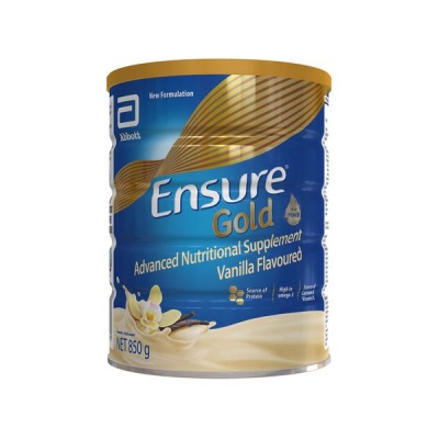 Photo of Abbott Ensure Gold Vanilla Nutritional Supplement 850g