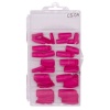 Bright Pink False Nails - 100 pieces Photo