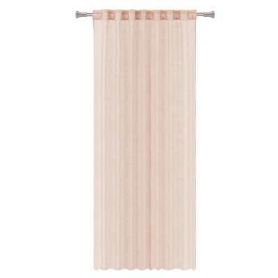 Photo of Inspire Light Pink Cotton Curtains - 135 x 280 cm