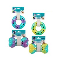 Pet Mall Pet Dog Bone And Ring Toy For Treats