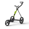 Wishbone One - Megalight - Golf Push Cart - Charcoal/Lime Photo
