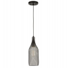 Metal Mesh Pendant Light - Black Photo