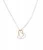 Art Jewellers - 9ct Two-Tone Gold Heart Pendant with Chain Photo