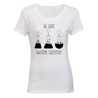 BuyAbility Awesome Chemistry Valentine Ladies T Shirt