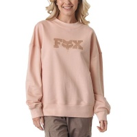 Fox Ladies Exit Crew Sweater Creamy Pink