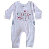Winter Babygrow-Pink-Footless-Afrikaans-Hartedief Photo