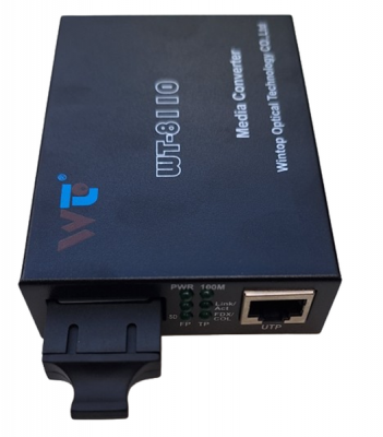 10100M adaptive fast Ethernet fiber transceiver