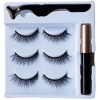 Magnetic Fake or False Eye Lashes With Magnetic Eyeliner Photo