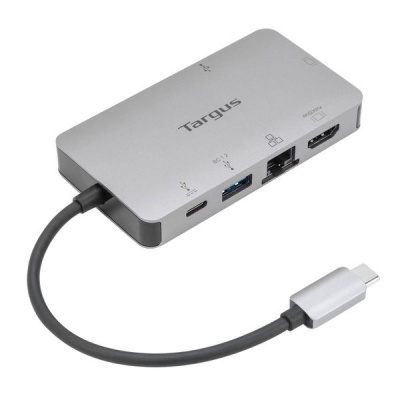 Photo of Targus USB-C DP Alt Mode Single Video 4K HDMI/VGA Docking Station with 100W PD Pass-Thru - Silver