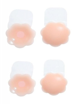 2 Pairs Nipple Covers for Women Reusable Adhesive