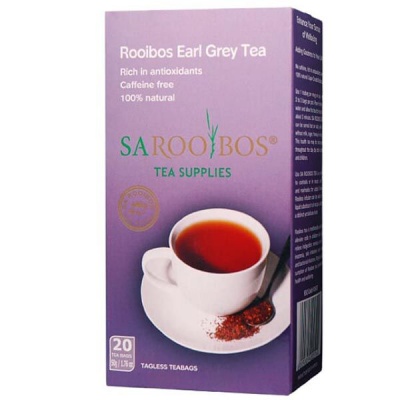 Photo of SA ROOIBOS Earl Grey Rooibos Tea 120 Tea Bags